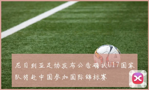 尼日利亚足协发布公告确认U17国家队将赴中国参加国际锦标赛